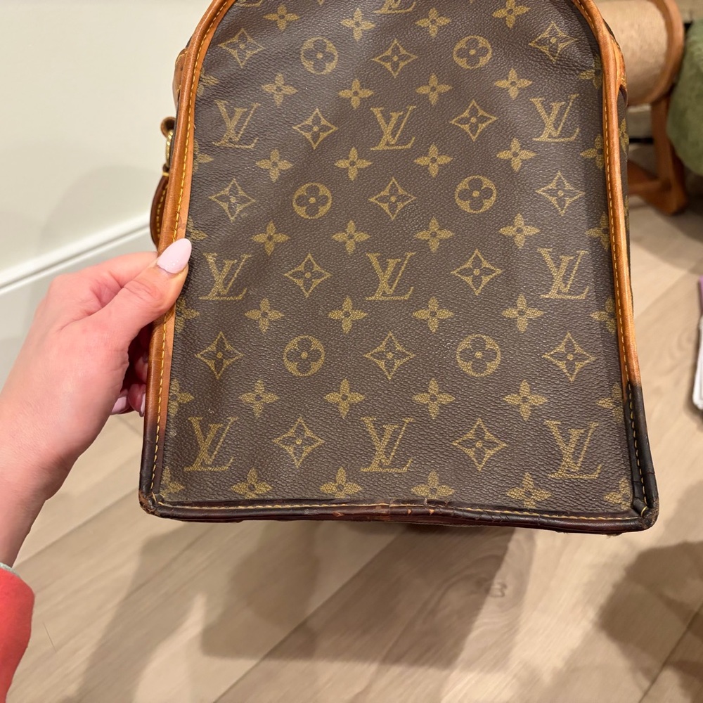 Rare Vintage Louis Vuitton Sac Chien 40 Canvas Pet Bag - Picture 12 of 16